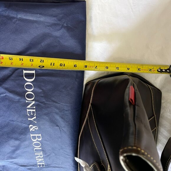 Dooney & Bourke Large Pocket Shopper Leather Tote - Picture 13 of 14